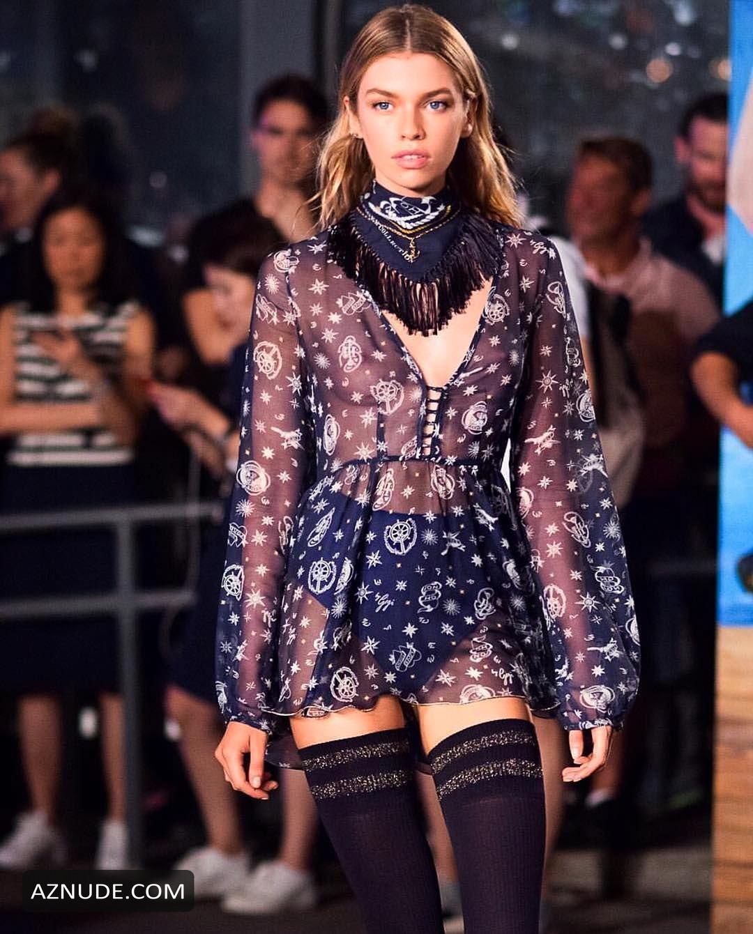 Stella Maxwell Attends Tommy Hilfiger Fashion Show During New York Week