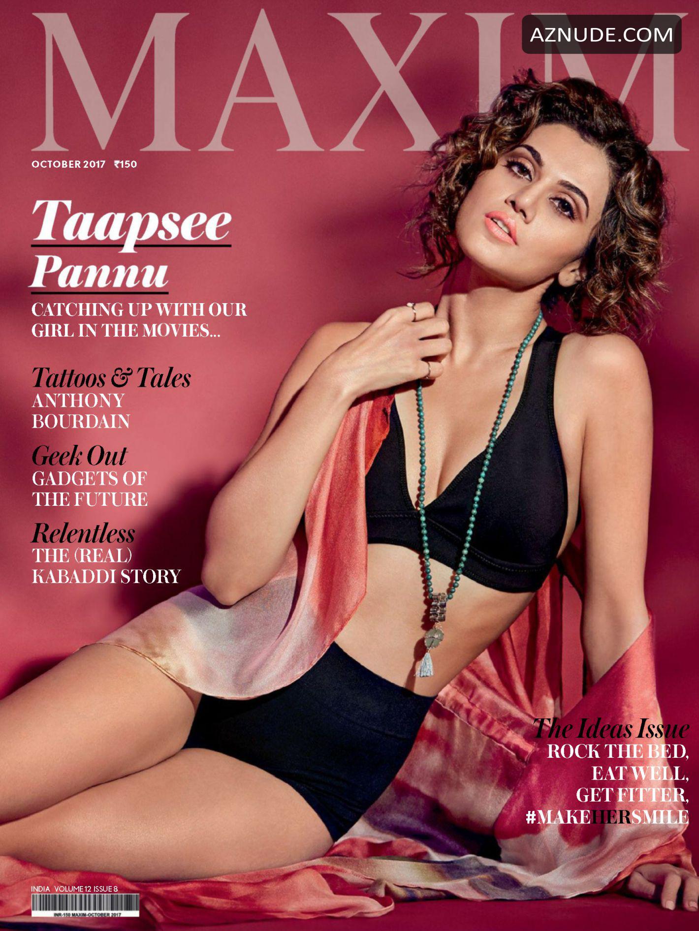 Taapsee Pannu Sexy From Maxim India Aznude
