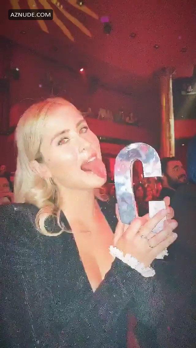 Valentina Ferragni Sexy At The 2018 Cosmopolitan Awards In