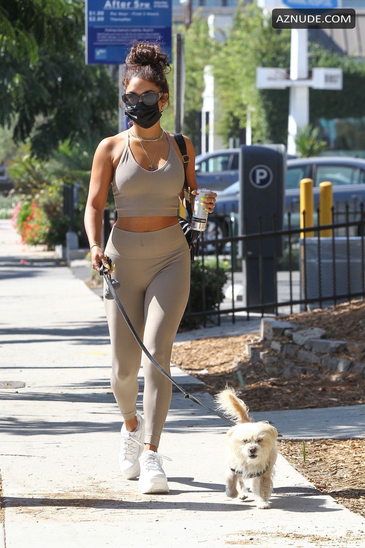 Vanessa Hudgens Sexy Goes To The Gym In West Hollywood