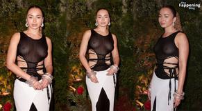 Ella EyreSexy in Ella Eyre Stuns In Sexy Sheer Top At Vogue X Netflix Bafta Television Awards Celebration