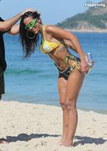 AnittaSexy in Anitta Stuns In Sexy Bikini Shoot At Grumari Beach