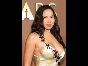 Jurnee Smollett-Bell Sexy Shows Off Her Hot Boobs At The 16th Governors Awards In LA