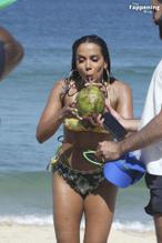 AnittaSexy in Anitta Stuns In Sexy Bikini Shoot At Grumari Beach