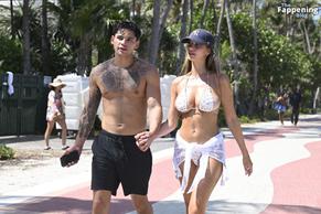 Grace BoorSexy in Grace Boor Sexy Seen With Ryan Garcia Showing Off Her Amazing Bikini Body In Miami Beach