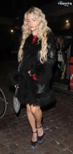 Lottie MossSexy in Lottie Moss Sizzles In Sexy Red Dress At Chiltern Firehouse