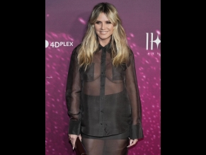 Heidi Klum Sexy And Braless Shows Off Her Hot Pokies At The 