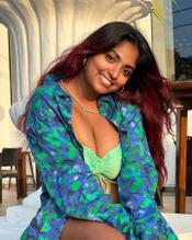 KEERTHANASUGUNASEKARSEDUCINGGREENBIKINISHOOT - NUDE STORY