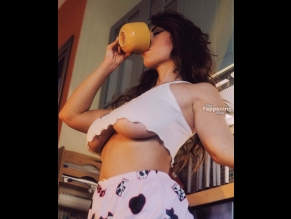 Maddalena Cabizzosu Sexy Photoshoot Showing Off Her Hot Underboob In A Tiny Crop Top