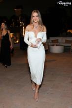 Rosie Huntington-WhiteleySexy in Rosie Huntington-whiteley Stuns In Sexy White Dress At Tiffany Cos Blue Book Launch In La