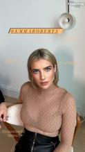 Emma RobertsSexy in Emma Roberts Sizzles In Sexy See Through Top At Khaite Fashion Show In Nyc