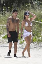 Grace BoorSexy in Grace Boor Sexy Seen With Ryan Garcia Showing Off Her Amazing Bikini Body In Miami Beach