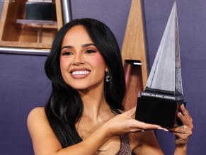 Becky G Sexy in Becky G Sexy Flaunts Her Sultry Body At The American Music Awards In Las Vegas