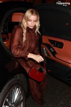 Abbey LeeSexy in Abbey Lee Sexy Flashes Her Hot Breasts At Saint Laurent Fashion Show In Paris