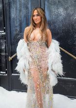  alt="Jennifer Lopez Sexy in Jennifer Lopez Sexy Flaunts Her Hot Tits In A Dazzling Dress At The Celia Kritharioti Haute Couture Fashion Show In Paris"