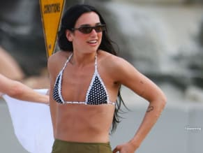 Dua Lipa Sexy in Dua Lipa Sexy Spotted Flaunting Her Slender Figure At Tamarama Beach In Sydney