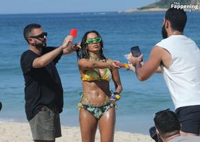 AnittaSexy in Anitta Stuns In Sexy Bikini Shoot At Grumari Beach