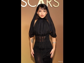 Isabela Merced Sexy And Braless Flashing Her Hot Body At The 16th Governors Awards In LA