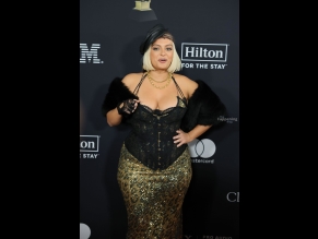  alt="Bebe Rexha Sexy in Bebe Rexha Sexy Flaunts Her Hot Boobs At Pre-grammy Events In La"