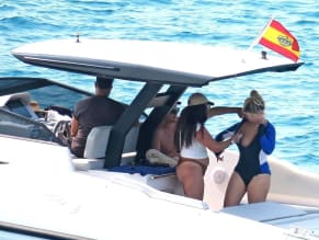 Wanda Nara Sexy in Wanda Nara Sexy And Nude Spotted Showing Off Her Hot Boobs On A Boat At Formentera Island In Spain