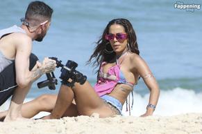 AnittaSexy in Anitta Stuns In Sexy Bikini Shoot At Grumari Beach