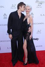 Delilah Belle HamlinSexy in Delilah Belle Hamlin Sexy Stuns In Gorgeous See-Through Black Dress At Fashion Los Angeles Awards