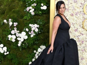Ashley Graham Sexy in Ashley Graham Sexy Flaunts Her Hot Boobs At The 82Nd Annual Golden Globe Awards In Beverly Hills