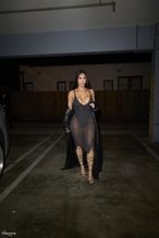 Kim Kardashian Sexy Seen Showing Off Her Sultry Assets As She Leaves The UpDate Pop-Up On Melrose In LA