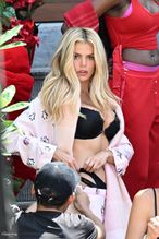  alt="Brooks Nader Sexy in Brooks Nader Spotted Sexy Flashing Her Hot Tit As She Models For A Victoria's Secret Christmas Campaign In Nyc"