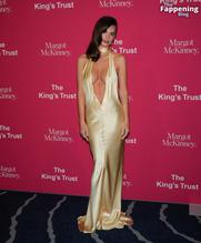 Emily RatajkowskiSexy in Emily Ratajkowski Stuns In Sexy Revealing Dress At The Kings Trust 2024 Gala