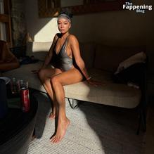 DRAYAMICHELESEXYBODYSUITDISPLAYATLAPARTY - NUDE STORY