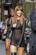 Emily RatajkowskiSexy in Emily Ratajkowski Sizzles In Sexy See Through Dress In Nyc