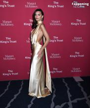 Emily RatajkowskiSexy in Emily Ratajkowski Stuns In Sexy Revealing Dress At The Kings Trust 2024 Gala