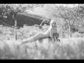  alt="Genevieve Morton Sexy in Genevieve Morton Sexy And Nude Poses Her Alluring Tits, Butt And Figure In A Black & White Photoshoot"