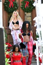  alt="Brooks Nader Sexy in Brooks Nader Spotted Sexy Flashing Her Hot Tit As She Models For A Victoria's Secret Christmas Campaign In Nyc"