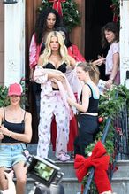  alt="Brooks Nader Sexy in Brooks Nader Spotted Sexy Flashing Her Hot Tit As She Models For A Victoria's Secret Christmas Campaign In Nyc"