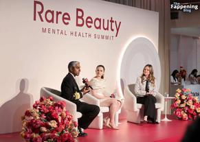 Selena GomezSexy in Selena Gomez Sexy Shines At Rare Beauty Mental Health Summit In New York City