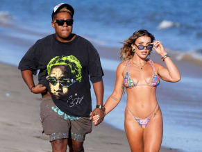 Hana Giraldo Sexy Seen With Kyle Massey Showing Off Her Sizzling Bikini Body At Malibu Beach In California