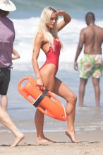  alt="Olivia Dunne Sexy in Olivia Dunne Sexy Shows Off Her Sizzling Body In A Spicy Red Swimsuit While Filming The Baywatch Reboot In La"