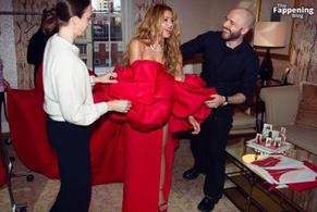 ShakiraSexy in Shakira Stuns In Sexy Red Dress At 2024 Met Gala In Nyc