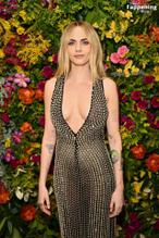 Cara DelevingneSexy in Cara Delevingne Stuns With Sexy Look At Vogue And Tiffany Party In London