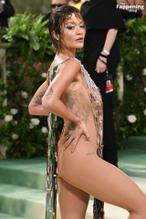 Rita OraSexy in Rita Ora Stuns In Sexy Outfit At 2024 Met Gala Event