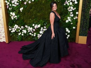 Ashley Graham Sexy in Ashley Graham Sexy Flaunts Her Hot Boobs At The 82Nd Annual Golden Globe Awards In Beverly Hills