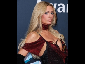 Paris Hilton Sexy Shows Off Her Hot Tits And Figure At The TikTok Awards In LA