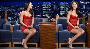 OLIVIARODRIGOSEXYSHINESINAHOTREDDRESSATTHETONIGHTSHOWSTARRINGJIMMYFALLONINNEWYORKCITY - NUDE STORY