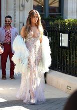  alt="Jennifer Lopez Sexy in Jennifer Lopez Sexy Flaunts Her Hot Tits In A Dazzling Dress At The Celia Kritharioti Haute Couture Fashion Show In Paris"