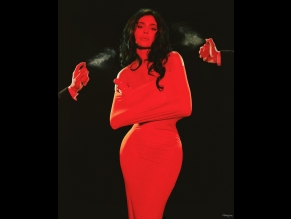  alt="Kylie Jenner Sexy in Kylie Jenner Sexy Poses Her Hot Assets In A Spicy Red Latex Dress For Her New Perfume Photoshoot"