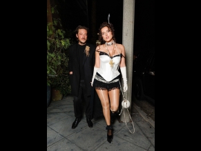 Bella Thorne Sexy Shows Off Her Hot Boobs In A Busty Corset At Her 28th Birthday Bash In Los Angeles