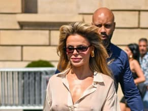 Brooks Nader Sexy Seen Flashing Her Hot Tits As She Exits From Hotel De Crillon In Paris
