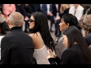 Kylie Jenner Sexy Shows Off Her Sultry Assets In A Sheer White Crochet At Maison Margiela Fashion Show In Paris